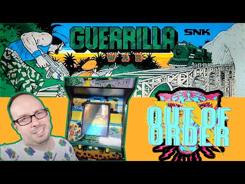 Guerrilla War SNK LS30 Joystick - Arcade Game (Out of Order) Retro Game Players