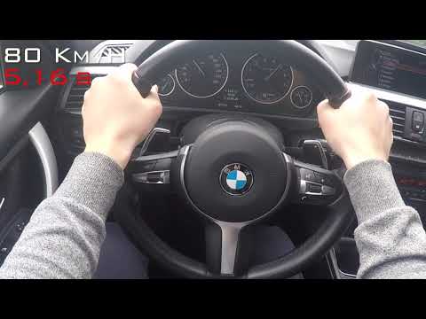 BMW 328i F30 245Hp 0-100 km/h Acceleration Xdrive