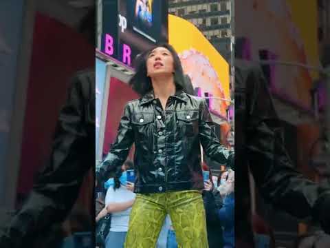 Lia Kim - CL 'MTBD' performance in Time Square #shorts