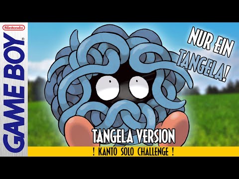 Is it possible to complete Pokémon Blue & Red using ONLY Tangela?