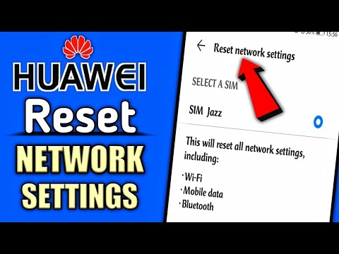 How To Reset Network Settings On Huawei | Solve Wifi, Mobile Data and Bluetooth Problems (not 100%)