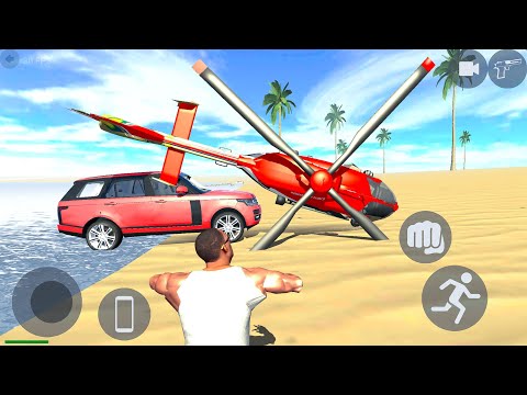 Indian Motorbike Helicopter and Luxury SUV Car Open City Simulator - Android IOS Gameplay.