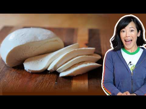 2-Ingredient Mozzarella Cheese In Minutes! No Rennet Recipe