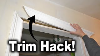 Use This Trick When Cutting and Installing Door Casing