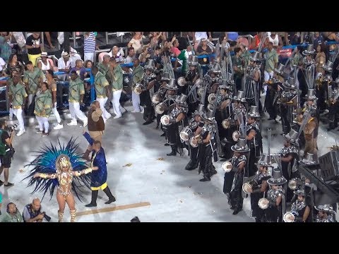 Paraíso do Tuiuti 2018 - Rainha Carol Marins / Bateria / Ala de Passista