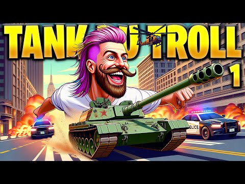 Le TANK du TROLL 1 ! (GTA 5 RP)
