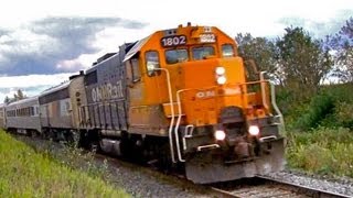 preview picture of video '[HD] Ontario Northland 1802 Times Two'