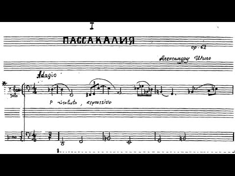 Alexander Tchaikovsky - Concerto-Symphony for Double Bass and Orchestra, Op.62 (1994)