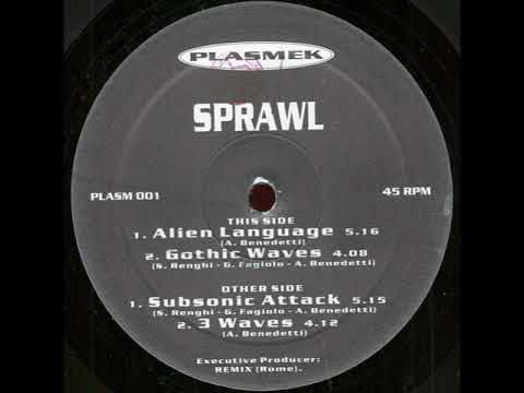 Sprawl - Subsonic Attack (PLASM-001) #Techno #1993