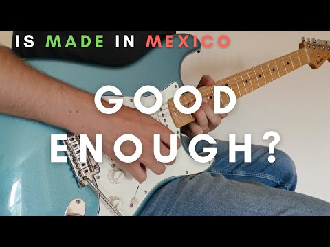 Is a Mexican Fender Player Strat Really Good Enough? (or should you buy USA?)