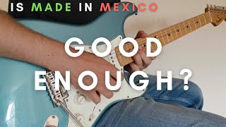 Video thumbnail for Is a Mexican Fender Player Strat Really Good Enough? (or should you buy USA?) by Jules Guitar