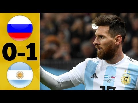 Argentina vs Russia 1-0  11-11-2017 HD