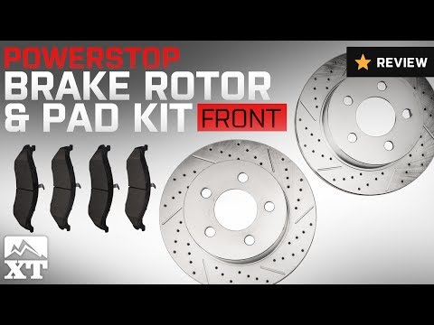 Jeep Wrangler Power Stop Brake Rotor & Pad Kit (1999-2006 TJ) Review