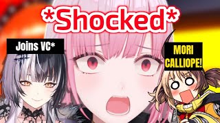 Shiori and Gigi unexpectedly suprise Calli in VC