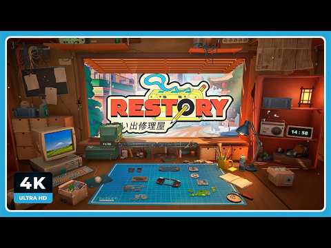 SIMULADOR JAPONÉS DE REPARAR APARATOS RETRO | RESTORY: CHILL ELECTRONICS REPAIRS Gameplay Español