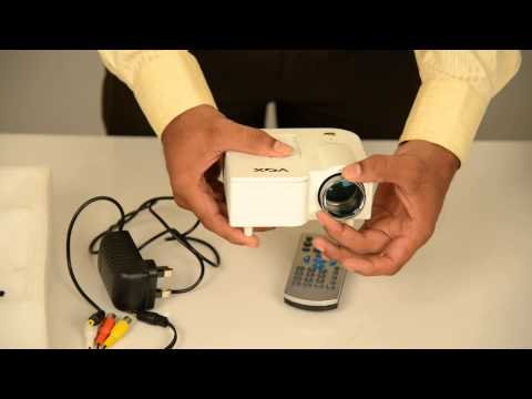 Multimedia mini vga projector