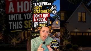 🏠 HOMEBUYER HACK: Teachers & First Responders Can Get 50% Off a House 👀💸