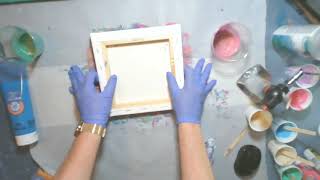How to Use up Leftover paint - Dip Technique