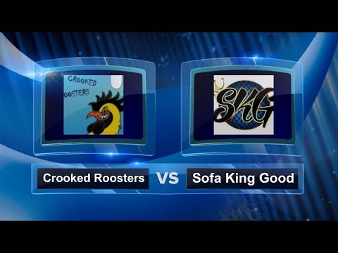 Crooked Roosters vs Sofa King Good - Quarter Finals - SoCal Kickball Open #SCKO2017