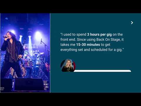 World's Most Travelled Band Cuts Gig Booking Time by 90% with Back on Stage App!
