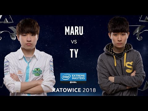 StarCraft II - Maru [T] vs. TY [T] - Ro24 - Group A - IEM Katowice 2018 [2/2]