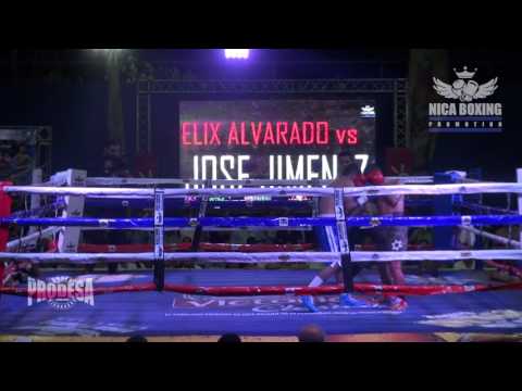 Byron Rojas (Nic) VS Juan Luis Lopez (Mex) - Nica Boxing Promotions