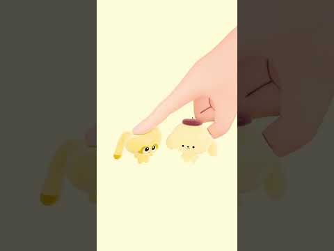 ポムポムプリンのぷにるんずをぷにぷにしてみた　＃ぷにるんず #ぷにぷに #ぷに活 #アニメ #おもちゃ