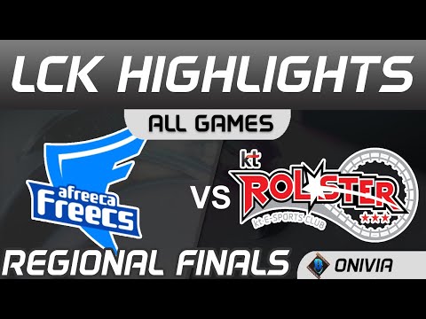 AF vs KT Highlights ALL GAMES Round1 LCK Regional Finals 2020 Afreeca Freecs vs KT Rolster by Onivia