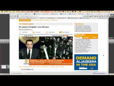 Crowd Goes Ballistic at Mubarak Speech | Will Not Leave | Angry Protestors | Shoes