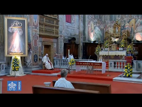 Messe du Dimanche de la Miséricorde avec le pape François