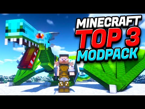 Magicknuuup - TOP 3 of the best MINECRAFT MODPACKS!