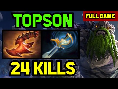 When you have Topson Tiny + gh IO - UNSTOPPABLE COMBO in ranked pubs