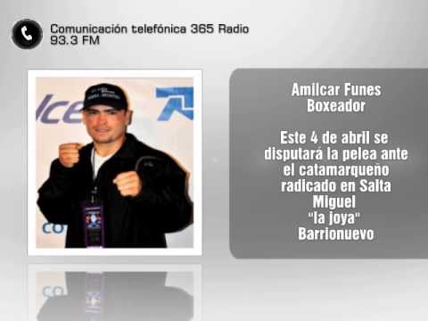CANAL 6 - ESTE 4 DE ABRIL SE DISPUTARÁ LA PELEA ENTRE AMILCAR FUNES Y LA JOYA BARRIONUEVO
