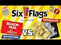 Six Flags Season Pass VS. Memberships  / Explained 2021