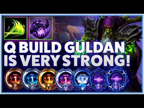 Guldan Horrify - Q BUILD GULDAN IS VERY STRONG! - B2GM Season 1 2024