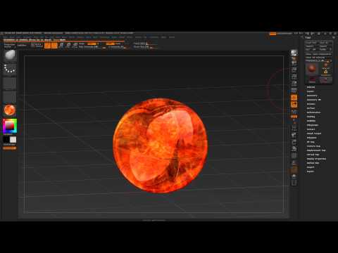 ZBrush 4 R2 DynaMesh sphere