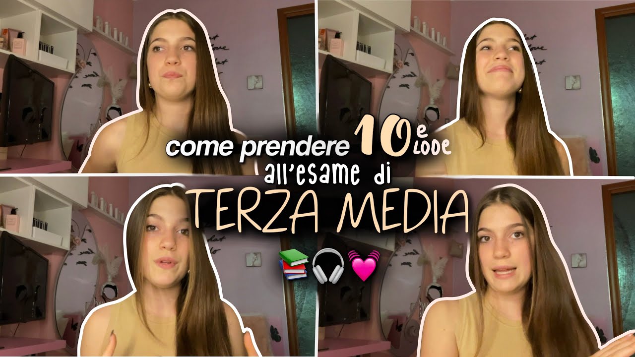 TUTTI i miei consigli per un ✨perfetto✨ esame di 3ª MEDIA 💕 || SZ
