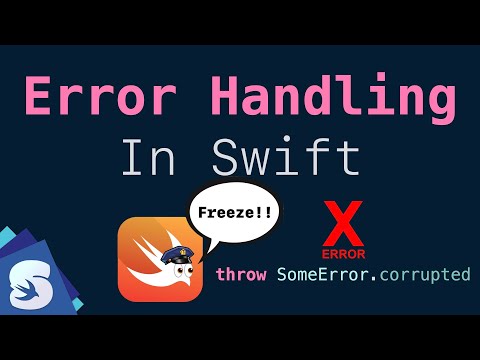 Error handling in Swift with Throw/Throws/Try thumbnail