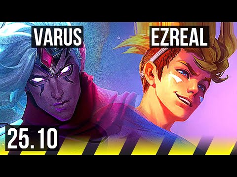 VARUS & Leona vs EZREAL & Alistar (ADC) | 15/4/9 | EUW Challenger | 25.10