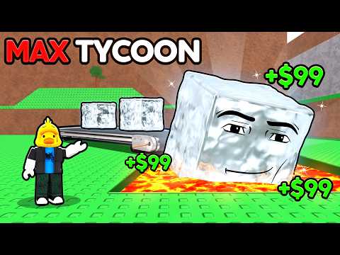 I Built 100% COMPLETE Ice Tycoon in Roblox! (Ice Tycoon 2)