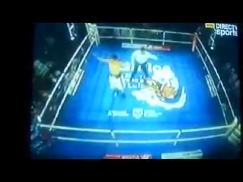 Xavier Luques Castillo noqueó a Gustavo Vittori