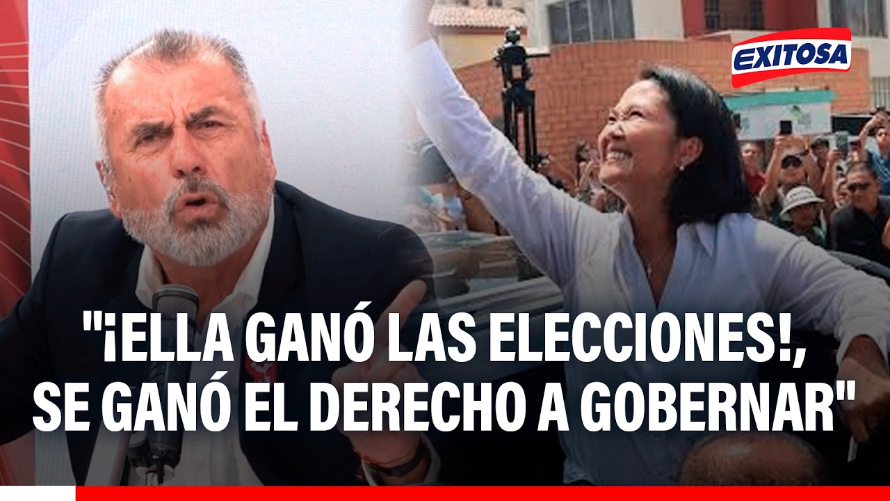 🔴🔵 Keiko Fujimori presidenta electa del Perú: Nicolás Lúcar asegura que "ganó el derecho a gobernar"