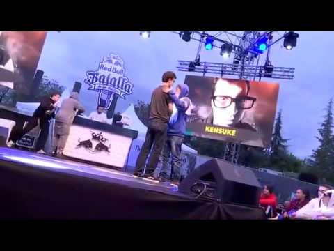 Kensuke VS Mark Batalla de gallos Red Bull 2016 Madrid Cuartos