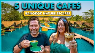 5 MUST Visit Unique Nature Filled Cafes in and Around Bangkok Thailand