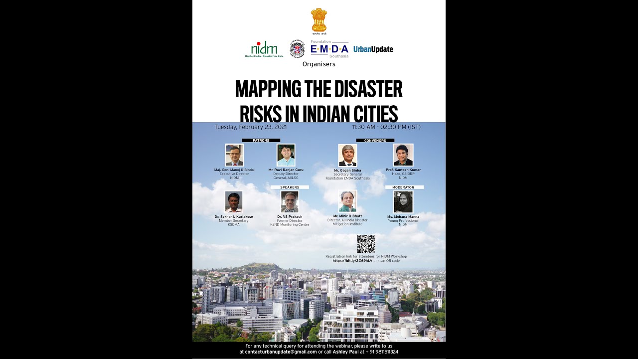 Workshop on Mapping the Disaster Risks in Indian Cities