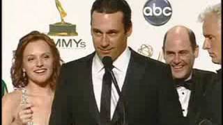 Emmy winner Mad Men Jon Hamm Press Room hilarious comedy jok