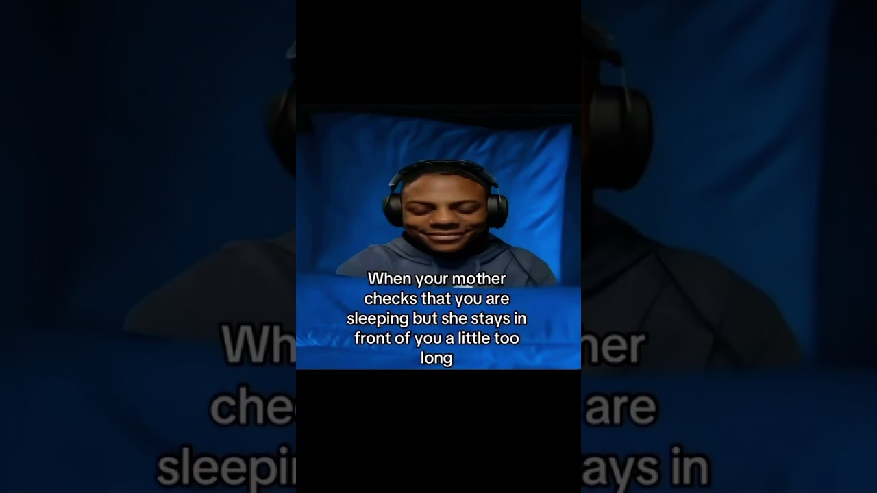 When your mom checks if you’re awake #funny #relatable #memes #funnymemes #fyp