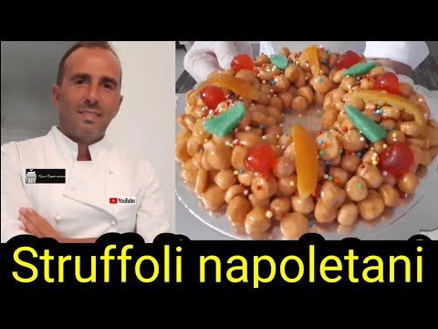 Struffoli natalizi napoletani fatti a mano ottima ricetta spiegata da un pasticciere napoletano
