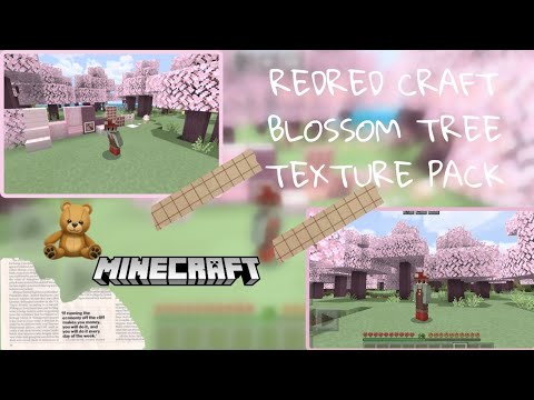 (✿ ♡‿♡)Redred craft Cherry blossom Texture pack (✿...