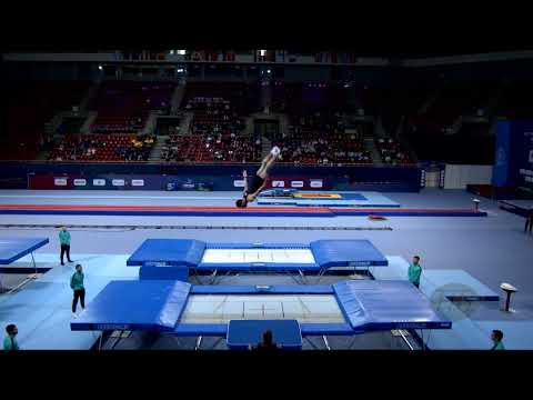 SCHMIDT Dylan (NZL) M - 2022 Trampoline Worlds, Sofia (BUL) - Q2 Trampoline